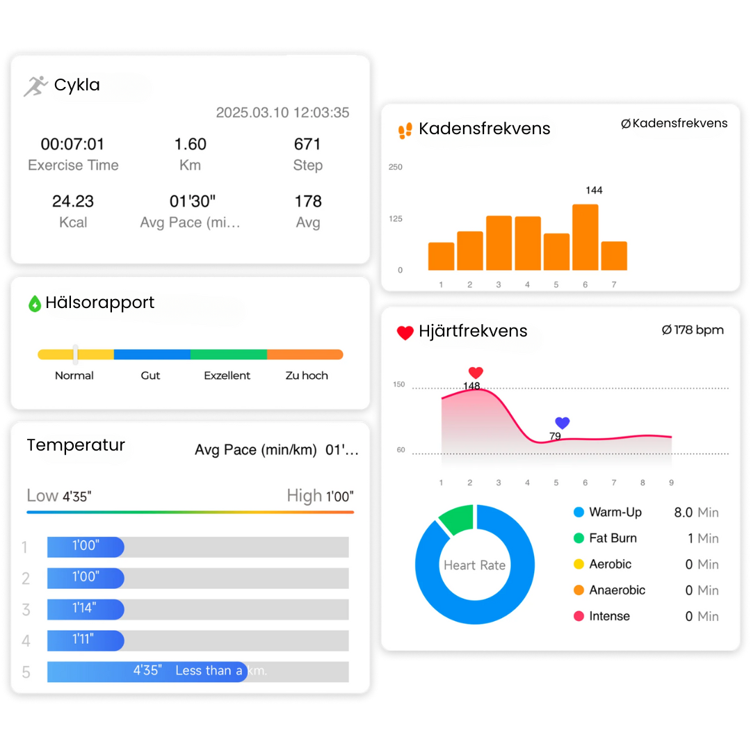 FitSync™ - Smart Hälsosportarmband