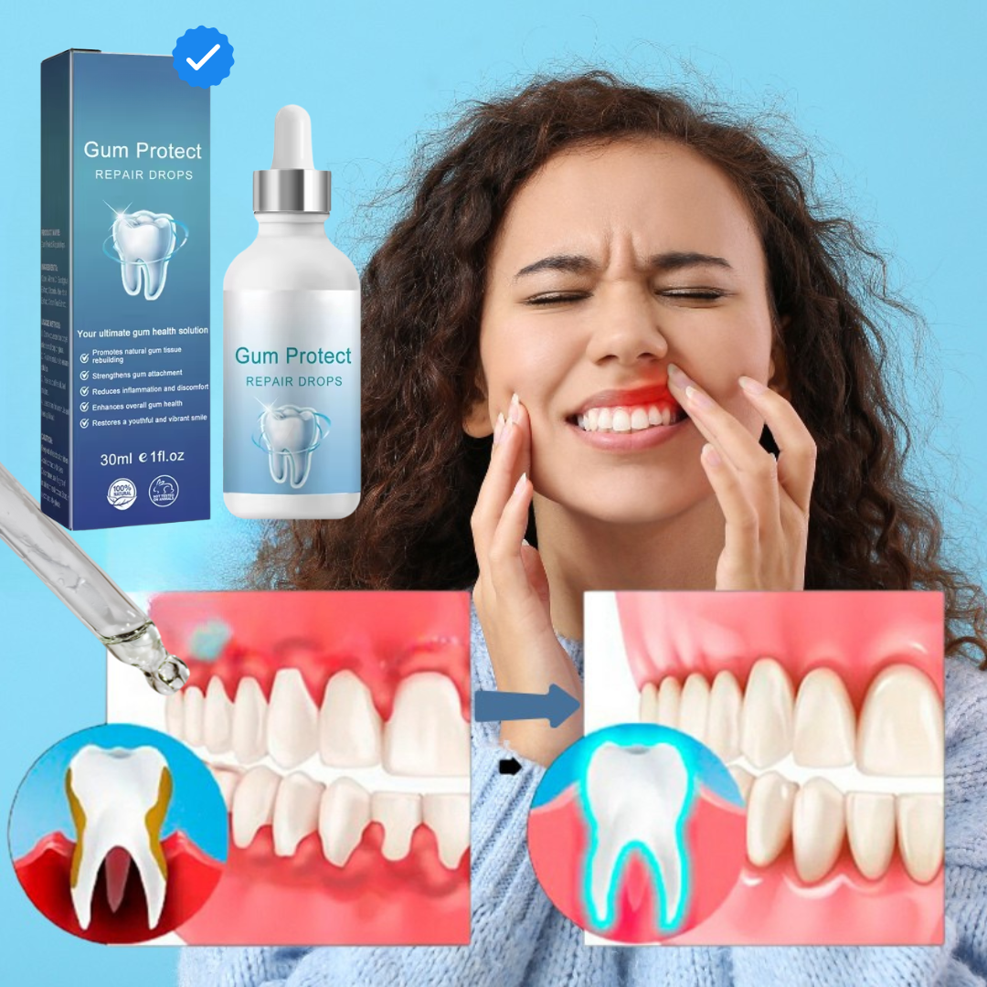 GumShield™ - Droppar för Tandköttsreparation och Skydd