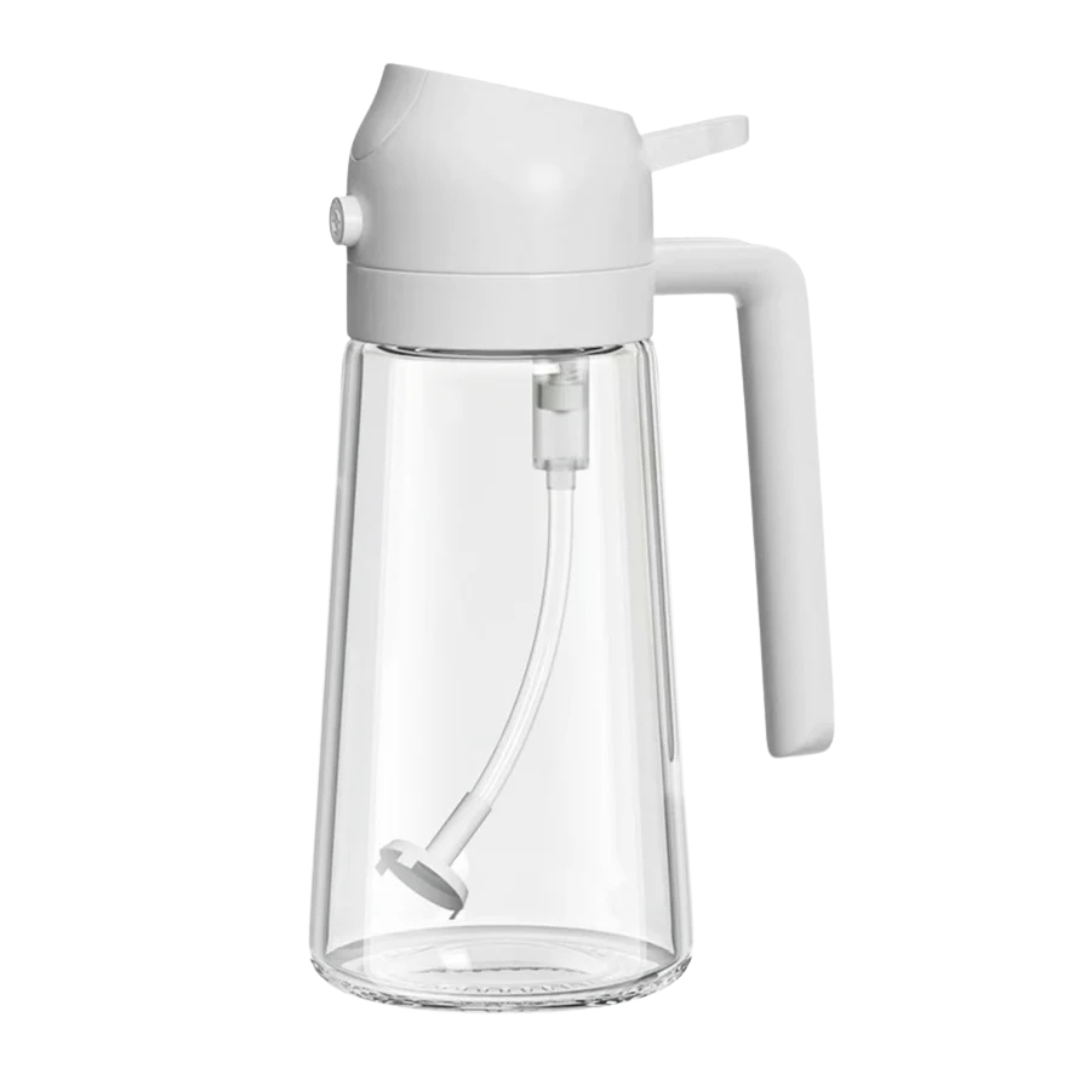 OilFlow™ - 2 i 1 Glas Spray- och Hällflaska 470ml | 1+1 GRATIS