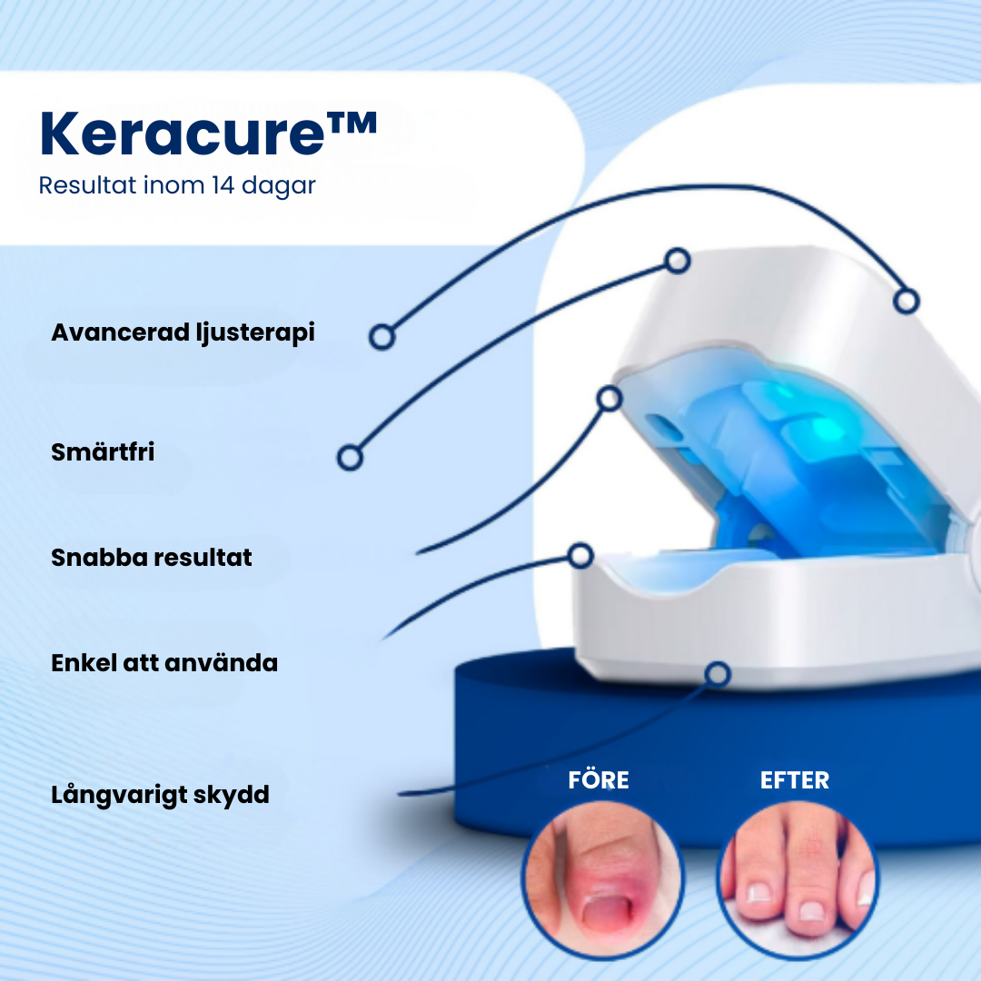 Keracure™ - Effektiv Behandling Mot Förtjockade Naglar