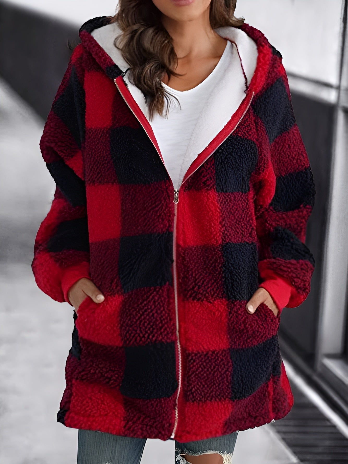 Anja™ - Bekvämt Fleece Vinterväst