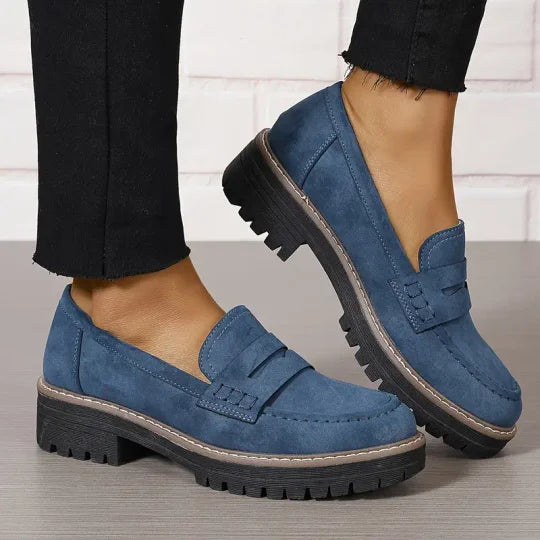 Emilia™ - Bekväma Chunky Loafers med Plattform