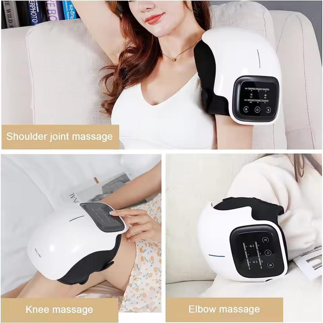 KneeEase™ - Värme- Och Vibrationsknämassager