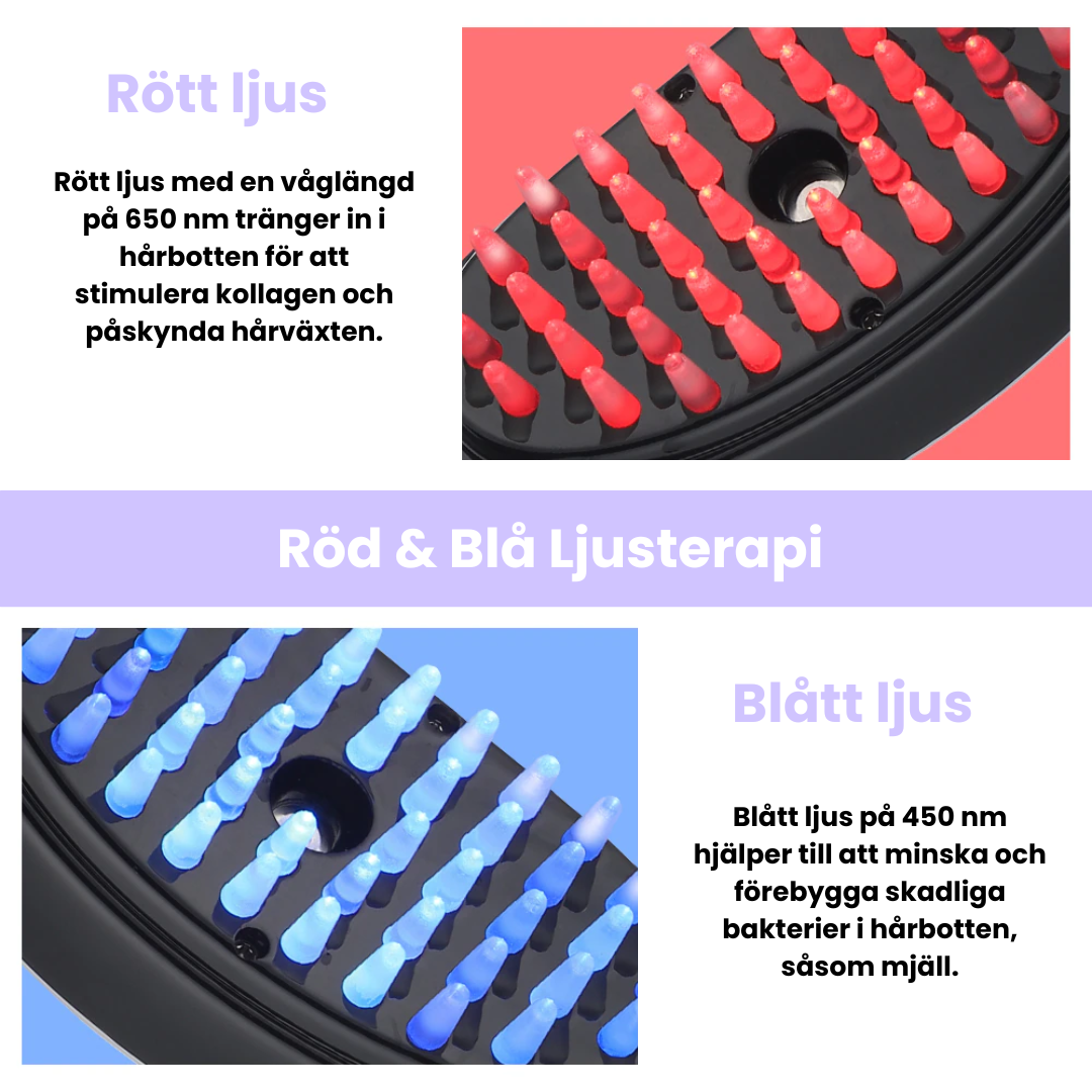 TheraBrush™ - 4-i-1 Terapiborste För Hälsosamt Hår