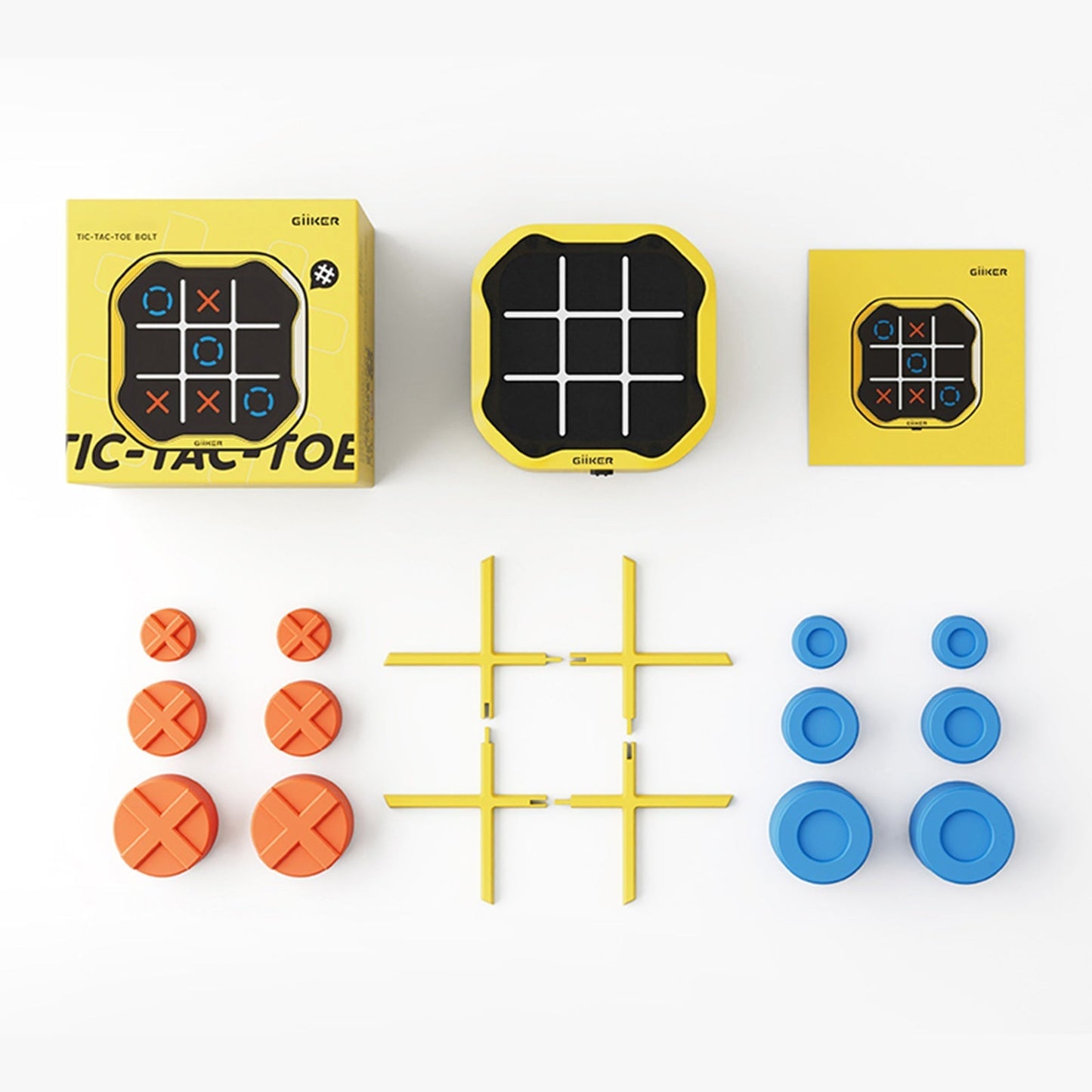 TicTac-Toe™ - Kompakt och Bärbart Familjebrädspel