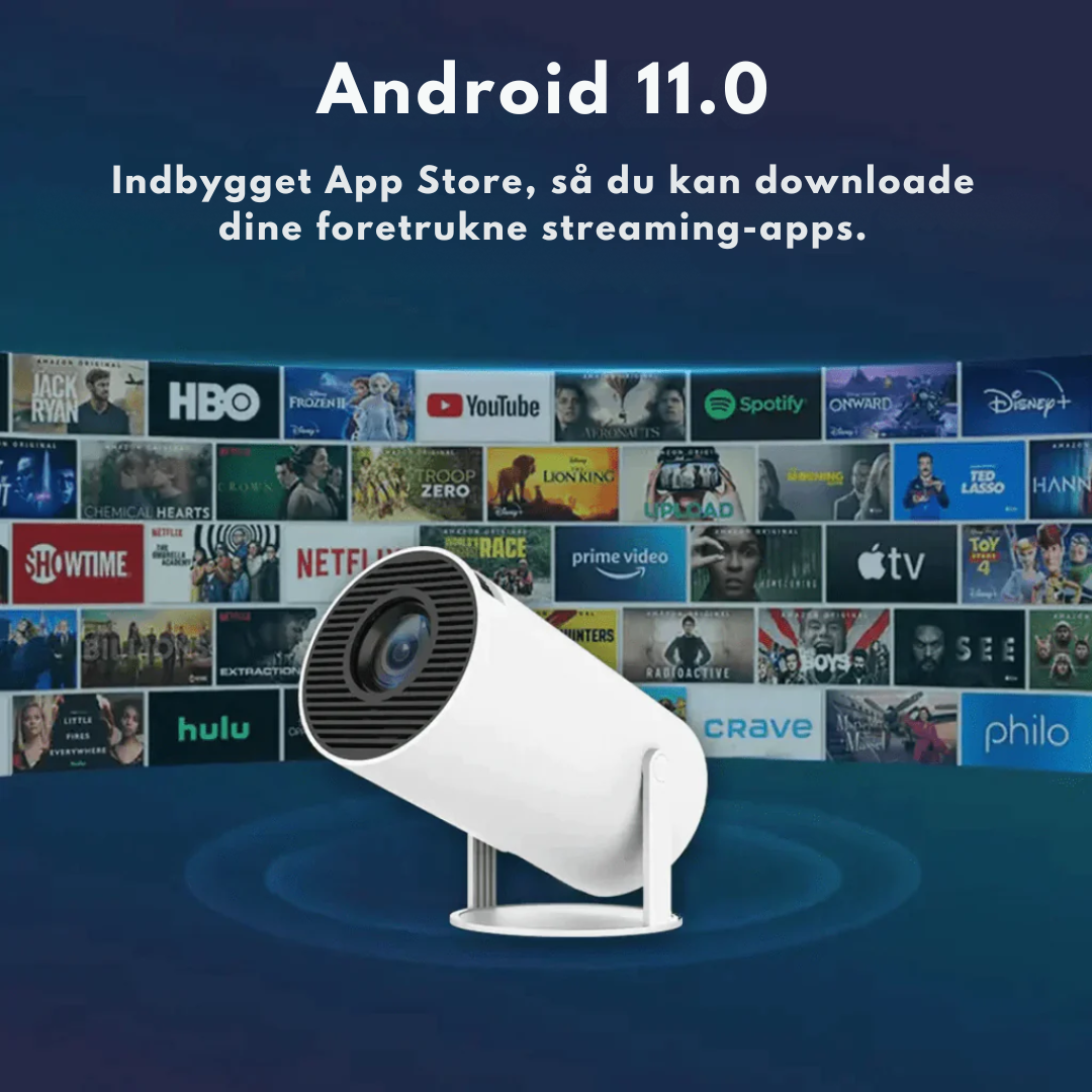 ProjectorX™ - Ultra HD Bärbar Projektor