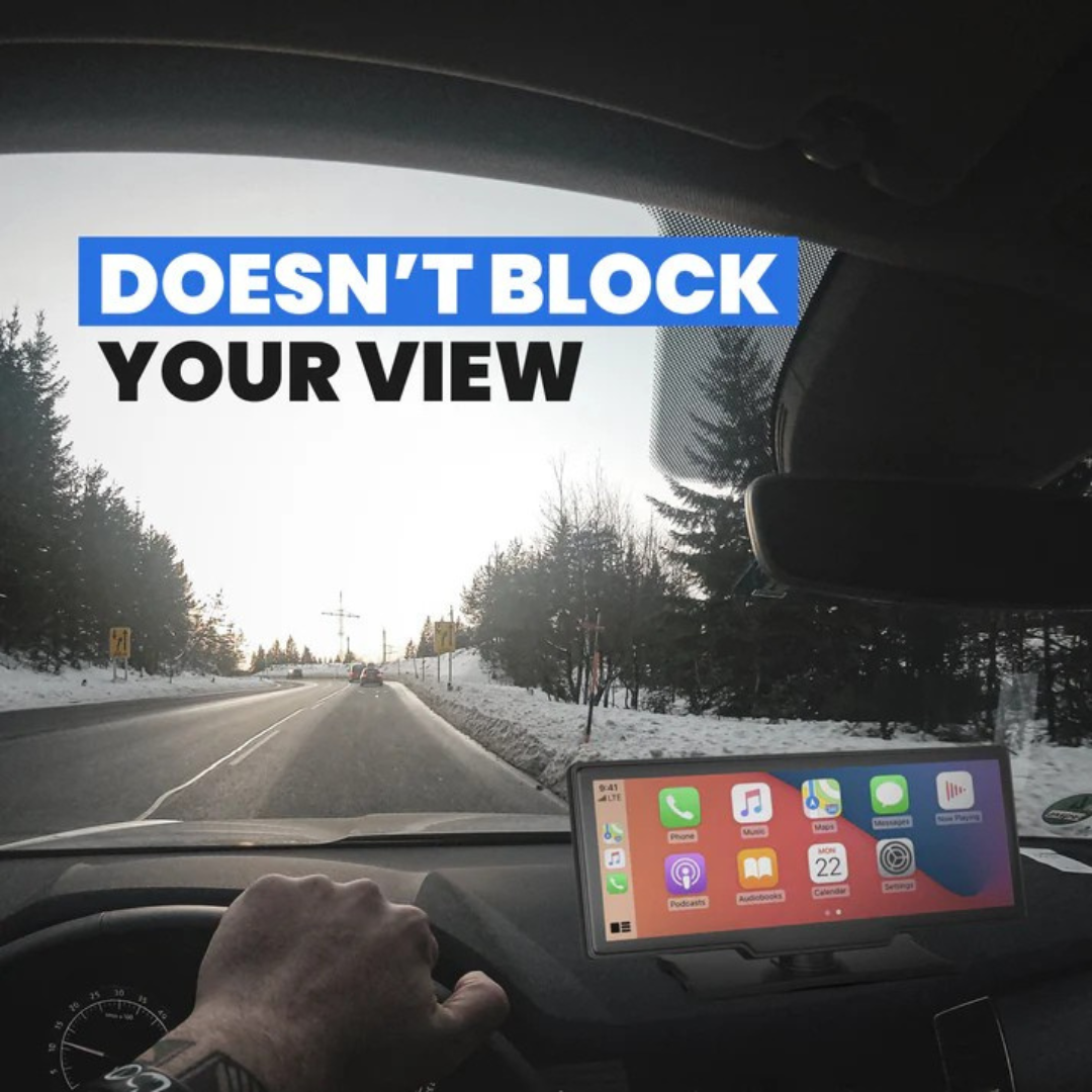 RoadSync™ - 10-Tums Bil DVR Carplay Auto Dashcam