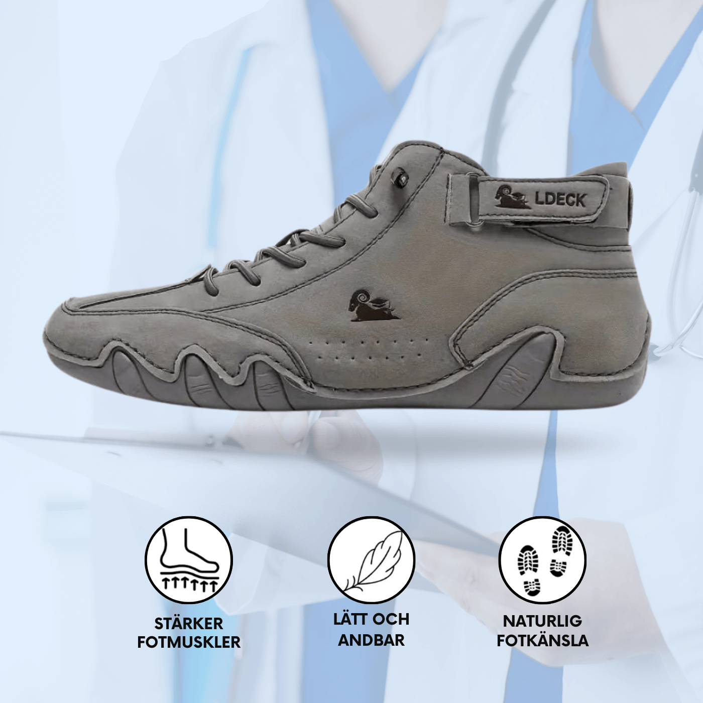Runza™ - Ergonomiska & Smärtlindrande Barfotaskor för Män och Kvinnor | + GRATIS guide för en optimal gångställning