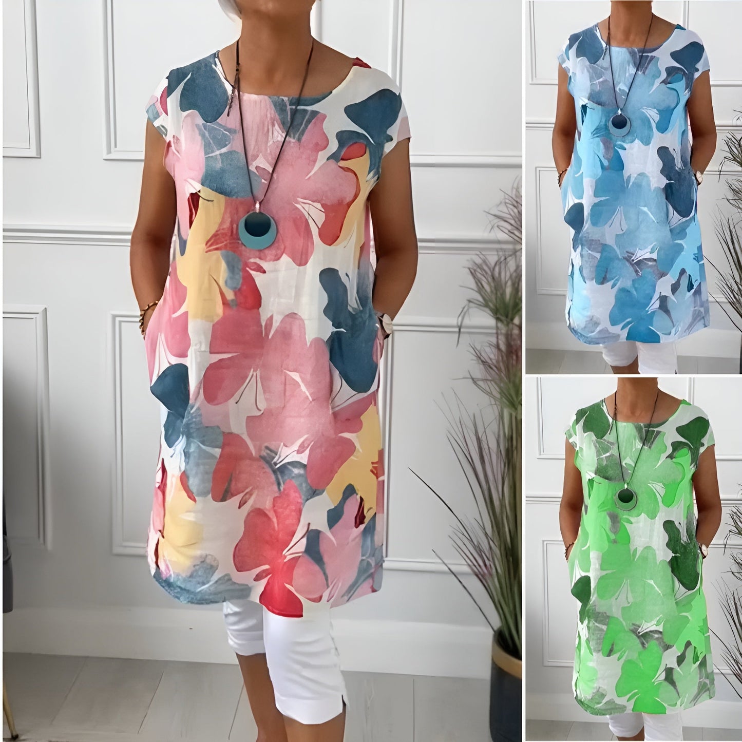 Lydia™ - Sofistikerad Skjortklänning