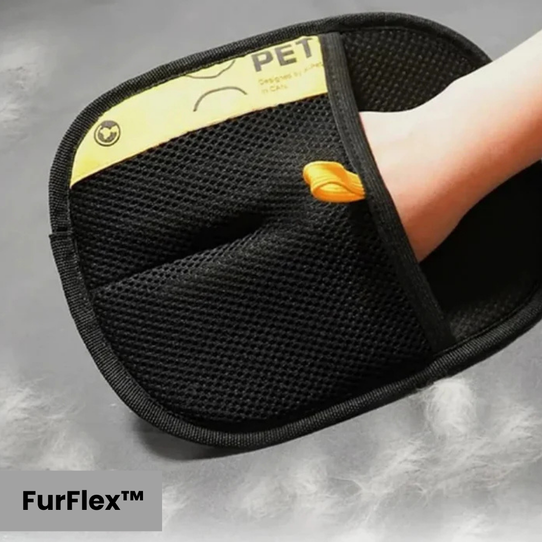 FurFlex™ - Dubbelsidiga Borsthandskar För Husdjurshår
