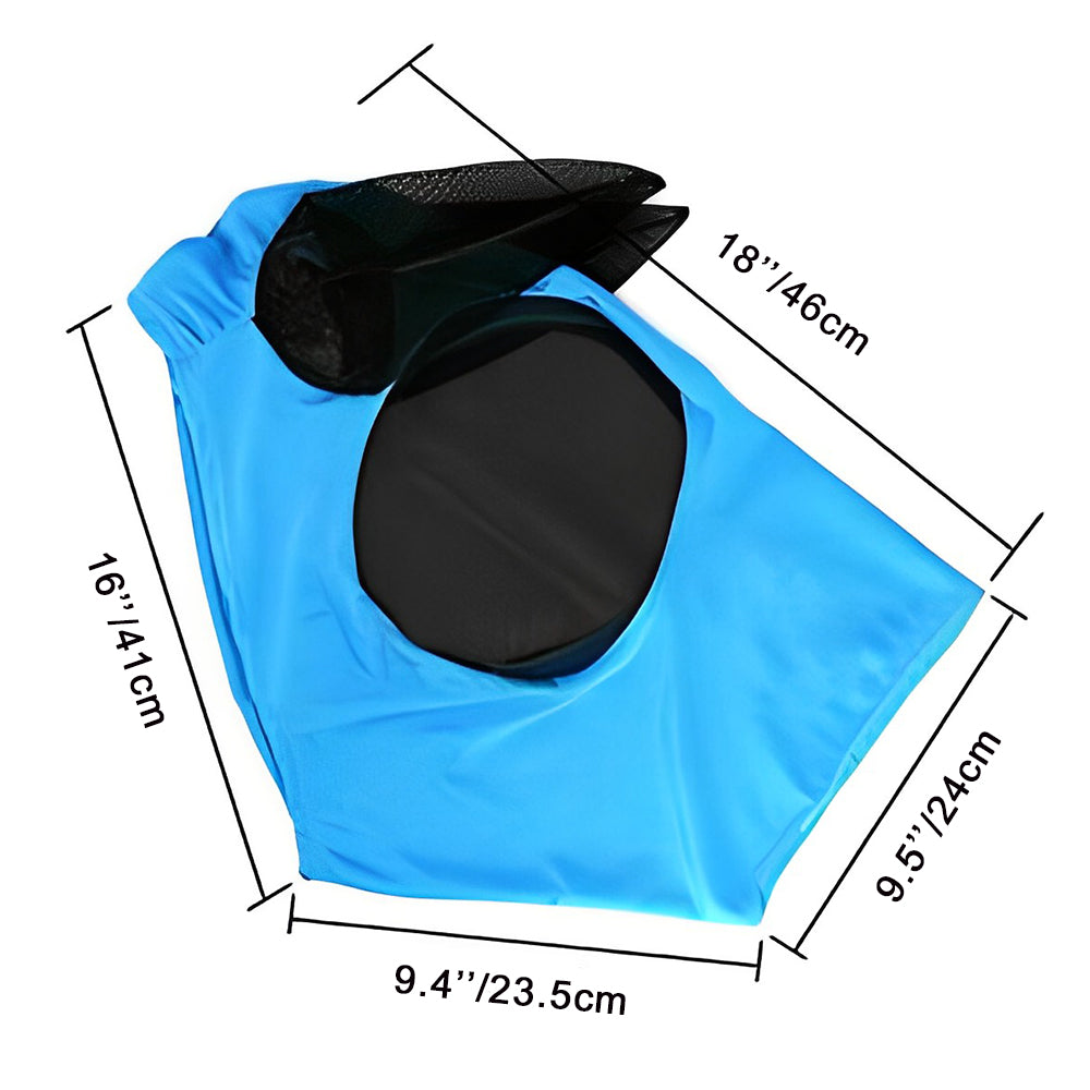 MeshMask™ - Andningsbar Anti-insektsmask Stretchig Mask För Din Häst