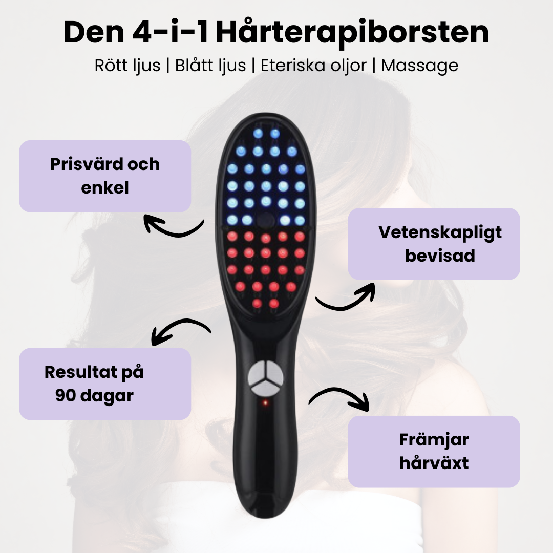 TheraBrush™ - 4-i-1 Terapiborste För Hälsosamt Hår