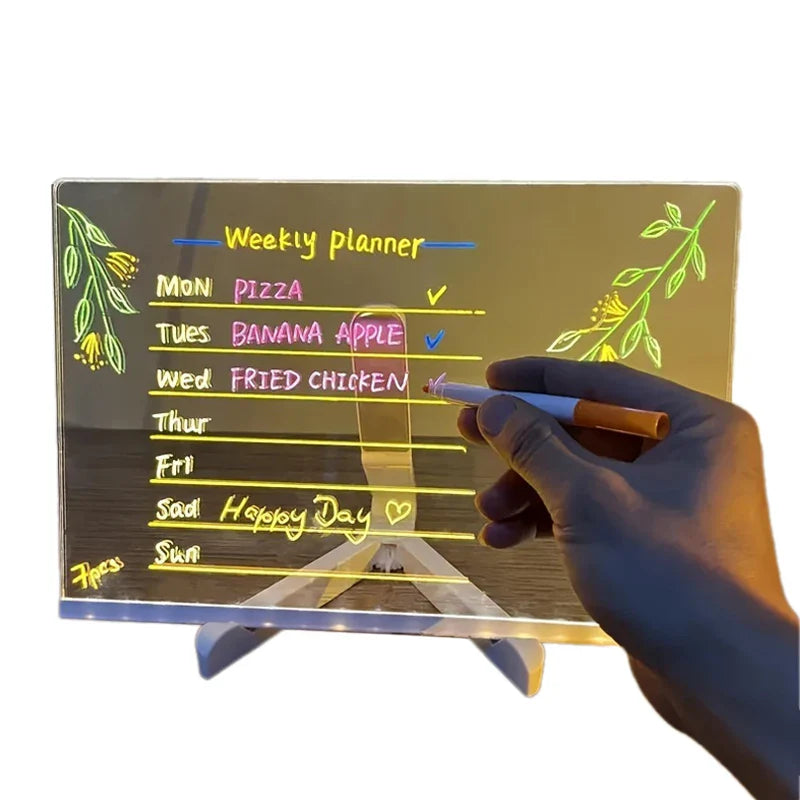 GlowCanvas™ - Raderbar DIY Ljusritbräda för Barn