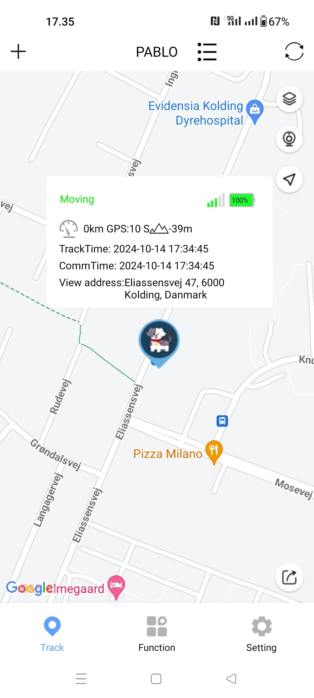 PawTrack™ - GPS Hundhalsband Tracker