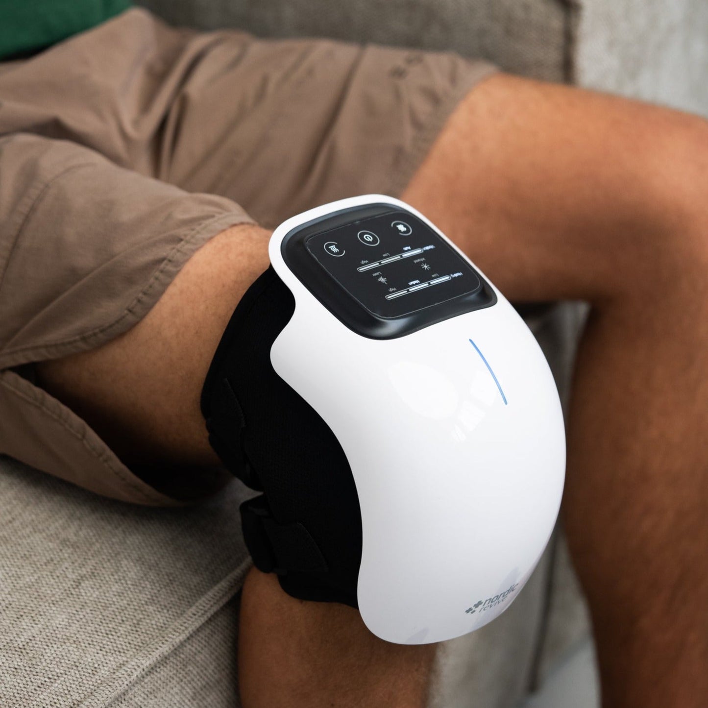 KneeEase™ - Värme- Och Vibrationsknämassager