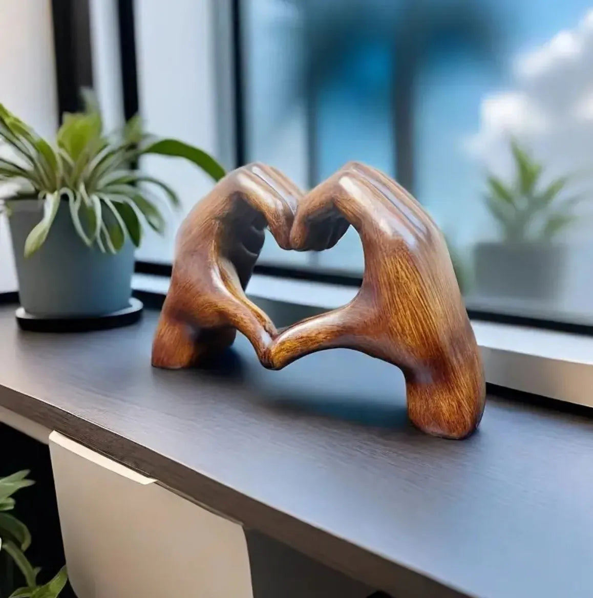 HandHeart™ - Handformad Hjärtformad Dekorativ Pridnad