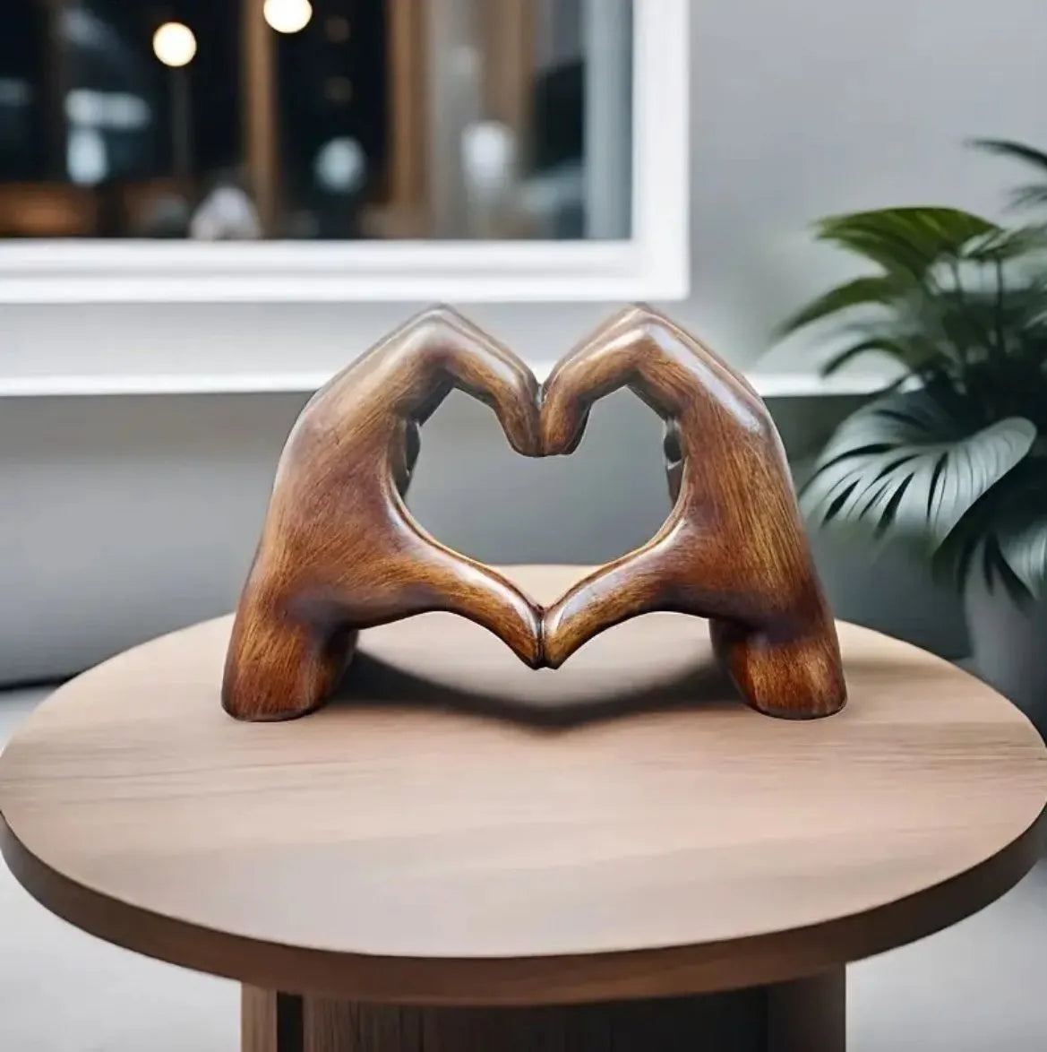 HandHeart™ - Handformad Hjärtformad Dekorativ Pridnad