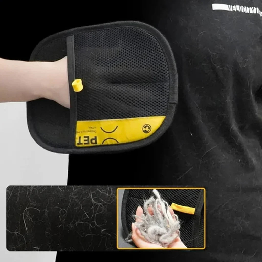 FurFlex™ - Dubbelsidiga Borsthandskar För Husdjurshår