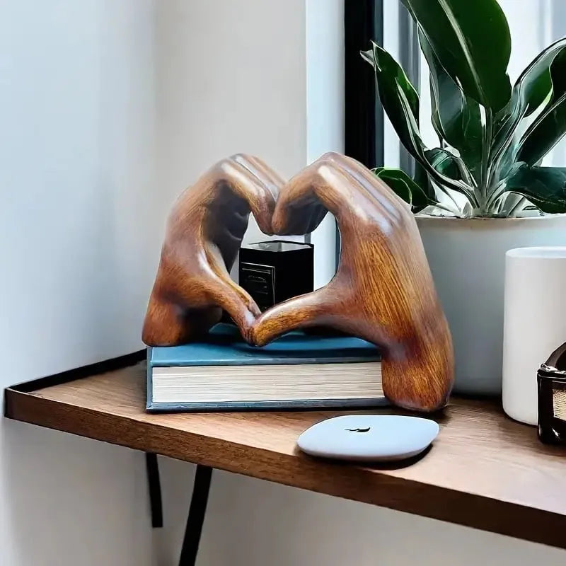 HandHeart™ - Handformad Hjärtformad Dekorativ Pridnad