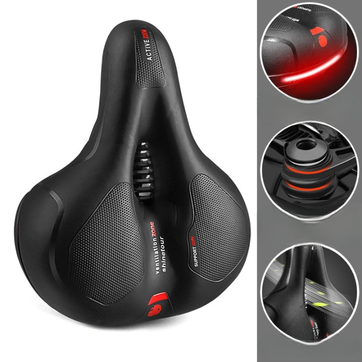 ComfortMax | Ergonomisk cykelsadel mot rygg- och skinkbesvär