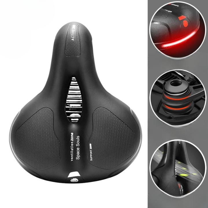 ComfortMax | Ergonomisk cykelsadel mot rygg- och skinkbesvär