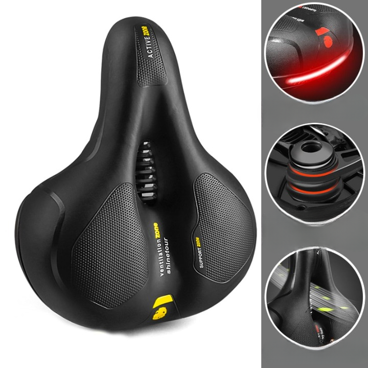 ComfortMax | Ergonomisk cykelsadel mot rygg- och skinkbesvär