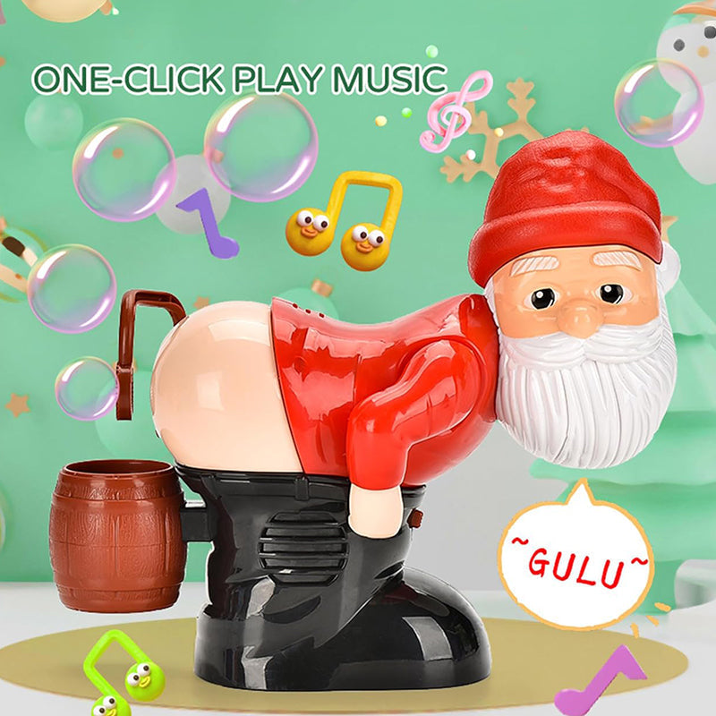 SantaBubbles™ - Rolig Tomte Bubbelmaskin Bästa Julklappen