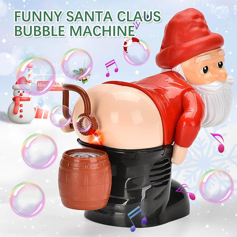 SantaBubbles™ - Rolig Tomte Bubbelmaskin Bästa Julklappen