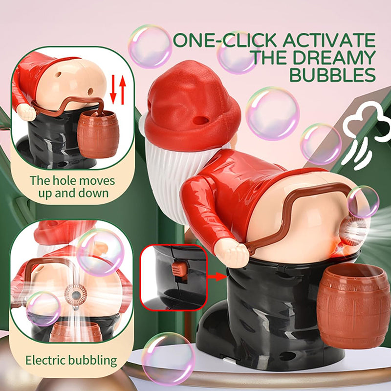 SantaBubbles™ - Rolig Tomte Bubbelmaskin Bästa Julklappen