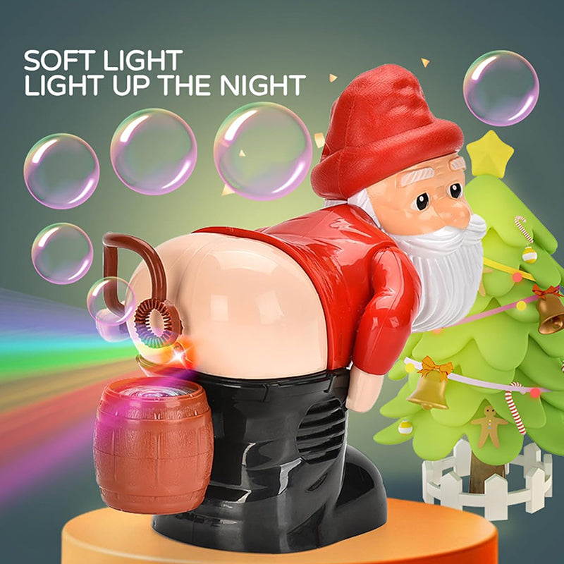 SantaBubbles™ - Rolig Tomte Bubbelmaskin Bästa Julklappen