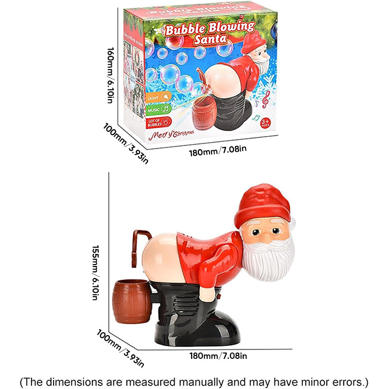 SantaBubbles™ - Rolig Tomte Bubbelmaskin Bästa Julklappen