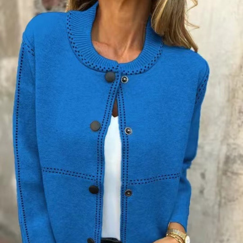Lena™ - Elegant Kofta För Kvinnor Med Knappar