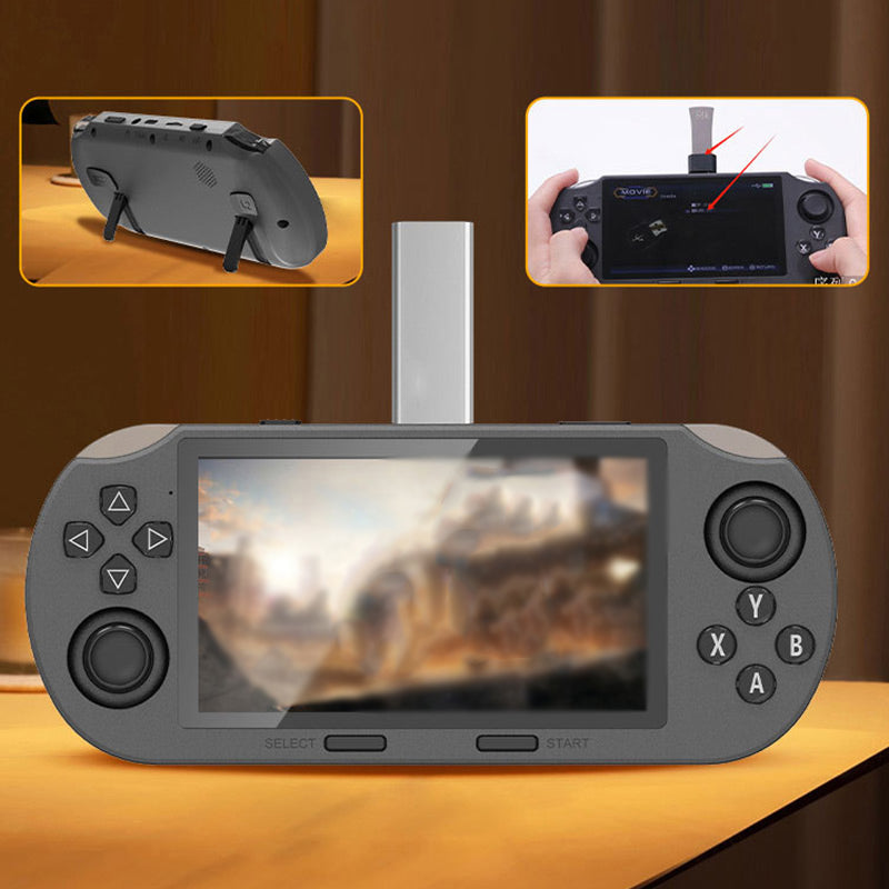 GameNova™ - Bärbar Handhållen HD Spelkonsol Set