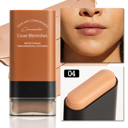 FlawlessStick™ - Omedelbar Täcktäckande Foundationstick med Inbyggd Borste
