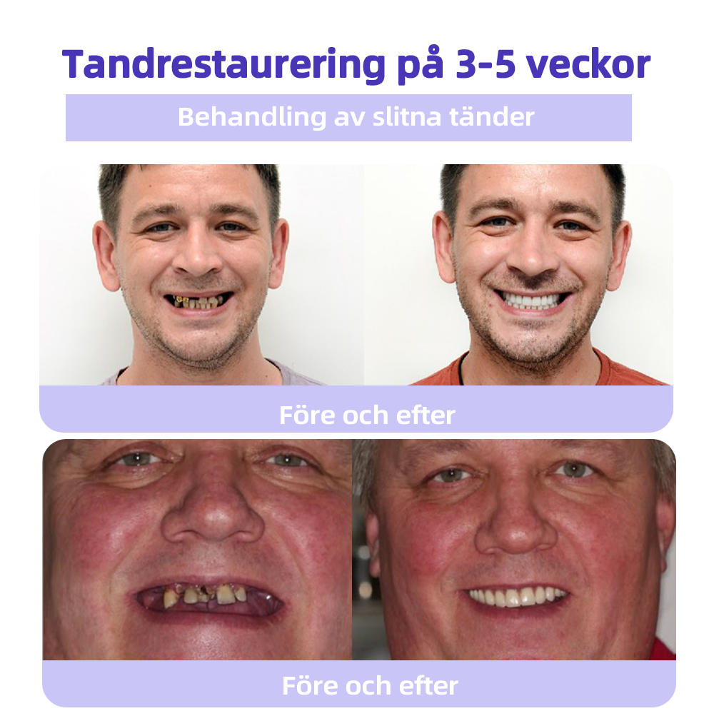 DentaPure™ - Mineral Restaurerande Tandpulver - Rekommenderad av Svenska Tandläkarförbundet