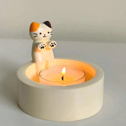 PurrLight™ - Handgjord Kattljusstake För Extra Atmosfär