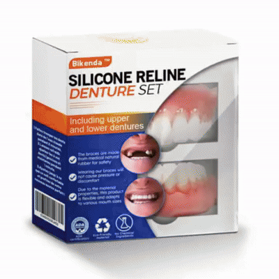 SilicSmile™ - Silikonbaserat Protesfoder för Perfekt Passform & Komfort