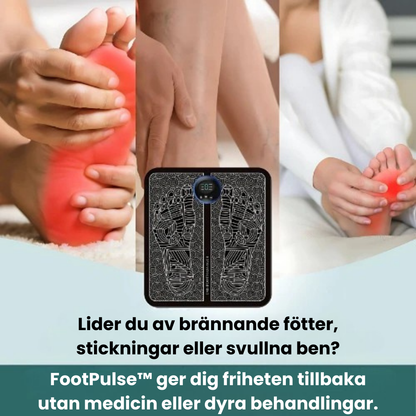 FootPulse™ - EMS Avancerad Fotmassage För Stress- och Smärtlindring