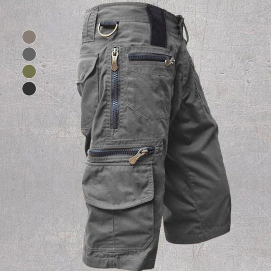 Jan™ – Mångsidiga och Bekväma Cargoshorts + 10 Förvaringsfack