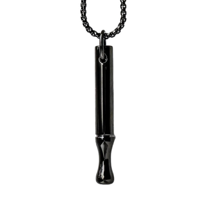 BreatheLink™ - Stressavlastande och Andningsövning Meditation Whistle Halsband
