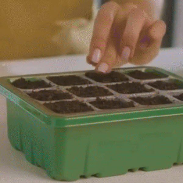 GrowGlow™ - Inomhusväxthus Med LED Och Luftcirkulation