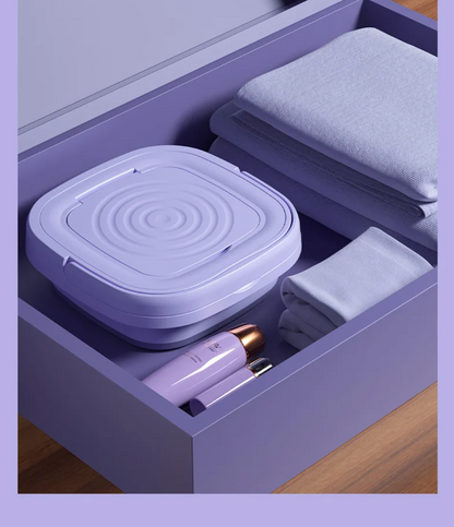 WashMate™ - 8L Bärbar och Hopfällbar Tvättmaskin Med Centrifugtork