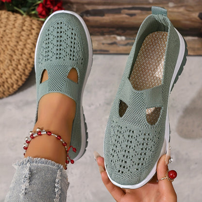 Breezora™ - Ultimat Komfort Mjuksula Stickade Sommarsneakers för Kvinnor