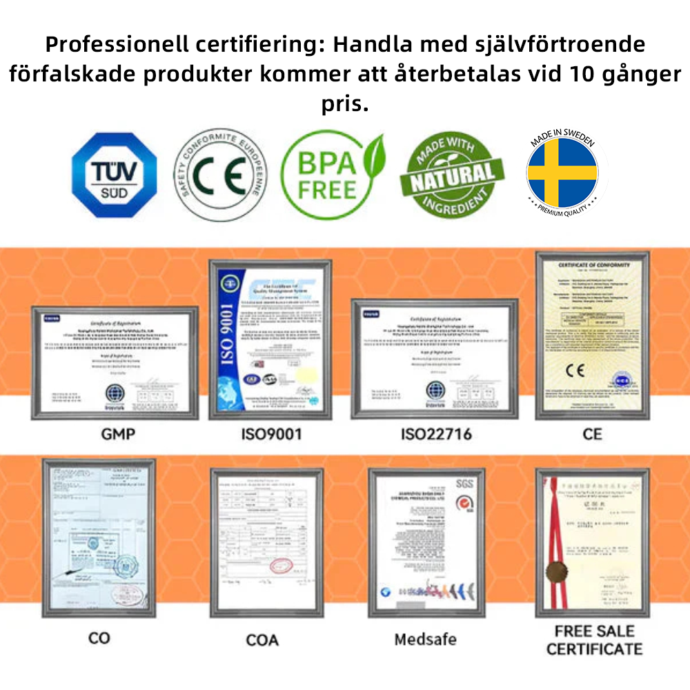 DentaPure™ - Mineral Restaurerande Tandpulver - Rekommenderad av Svenska Tandläkarförbundet
