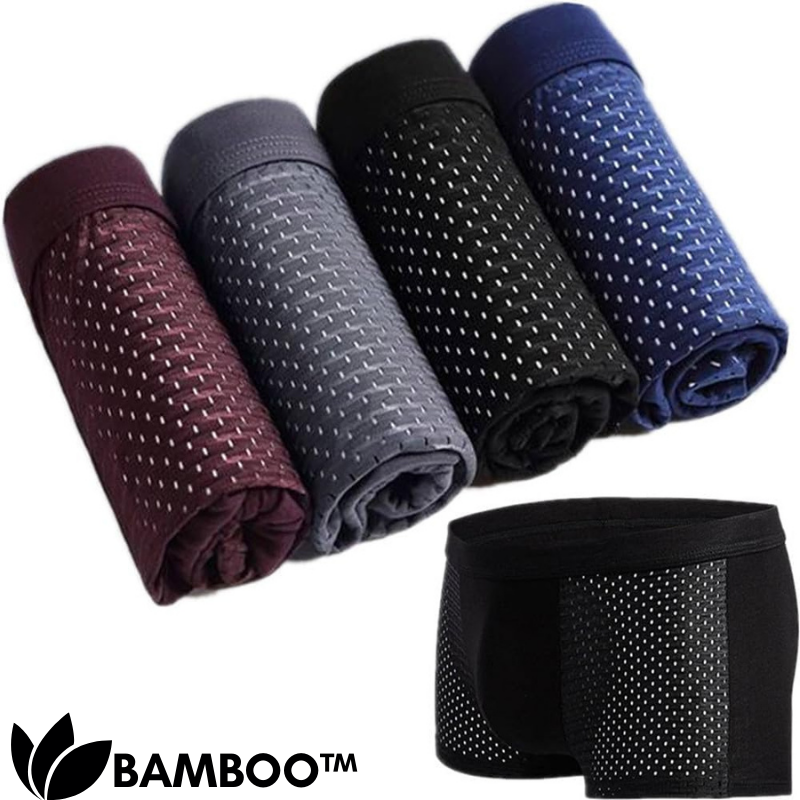 Bamboo™ - Andningsbara och Bekväma Bambufiber Herrkalsonger Essential