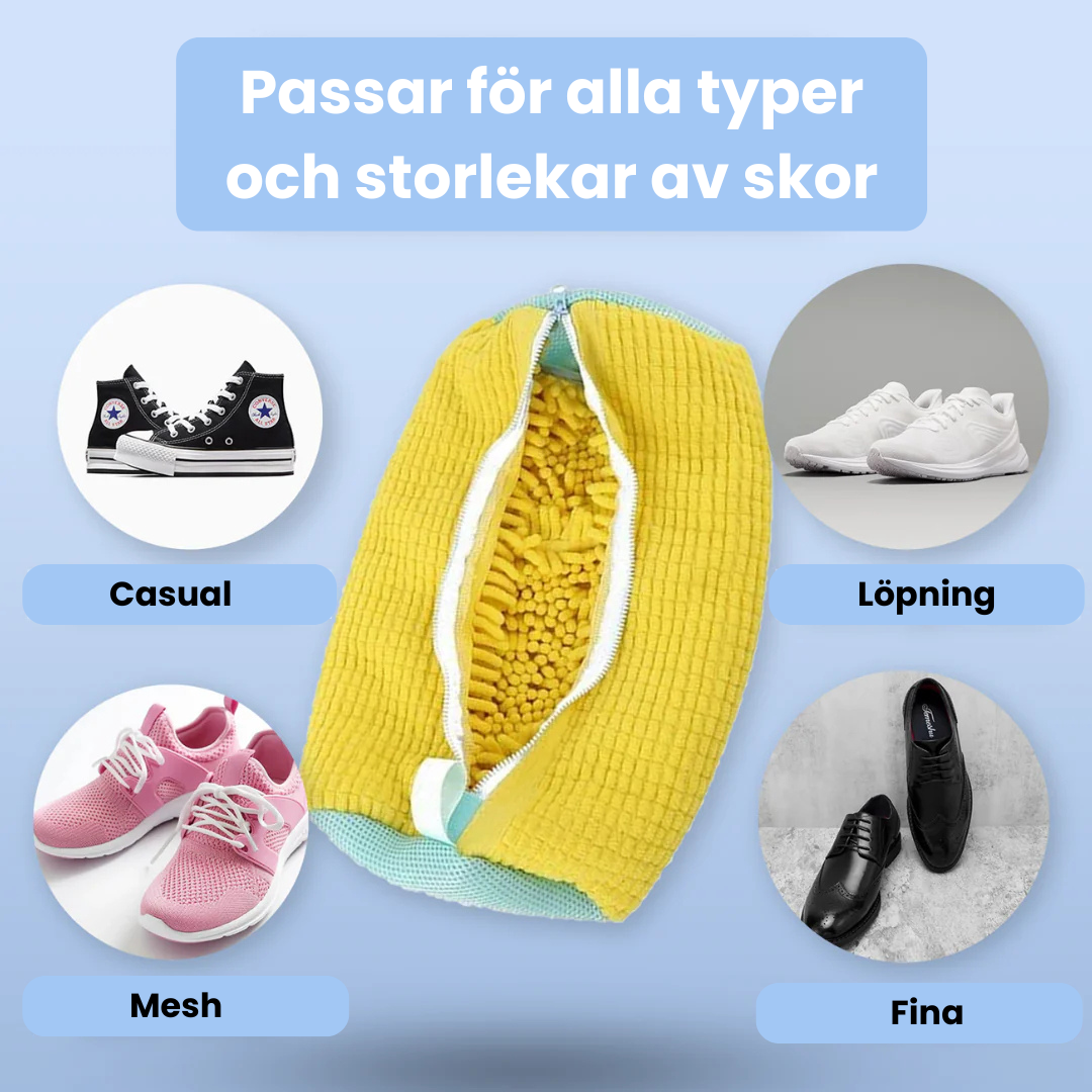 WashBag™ - Skopåse För Säker Tvätt Av Dina Skor