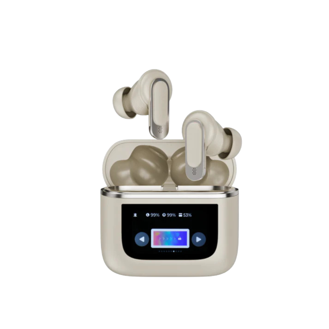 AuraBuds™ – Kristallklar ljudkvalitet och bekväma hörlurar (kompatibla med iOS och Android)