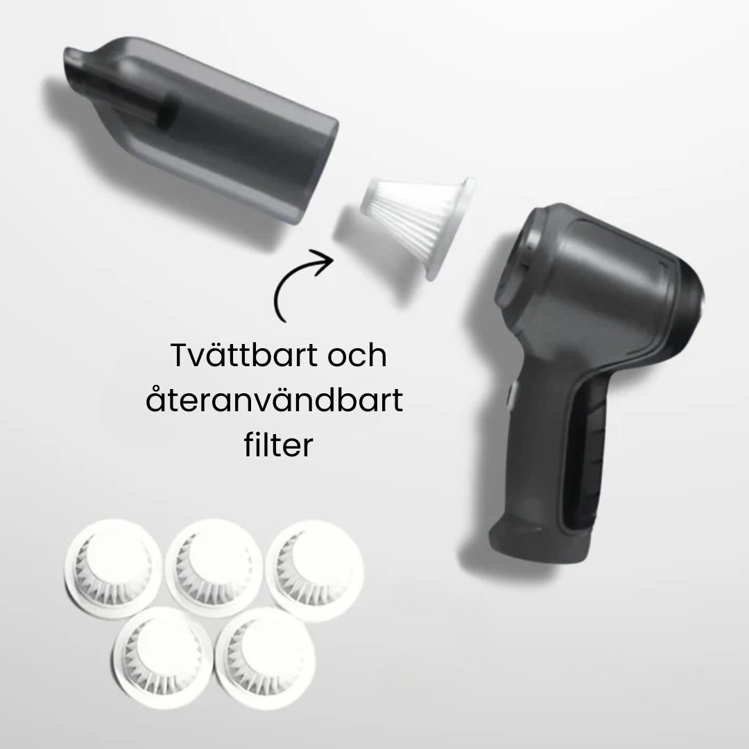VacuMax™ - Kompakt Pro Dammsugare