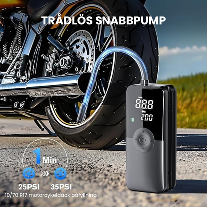 AirGuard™ - Multifunktionell Digital Luftpump och Powerbank