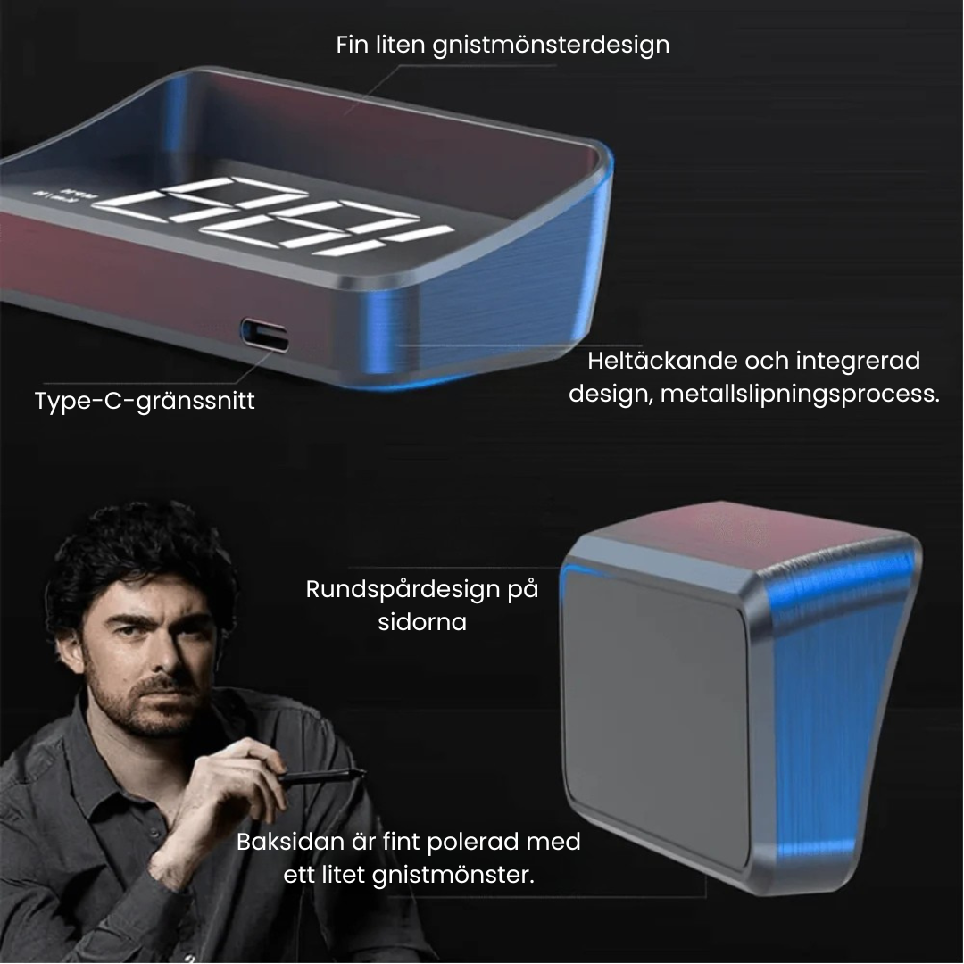 SpeedView™ - Head Up Display Hastighetsmätare